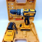 Cordless hammer drill tool set