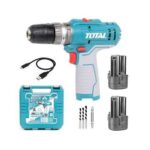 Total Cordless impact drill 12V 20Nm