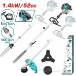 Total 4-in-1 Gasoline Hedge trimmer multi tool - Image 3