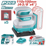Total Cordless sheet sander 20V - Image 2