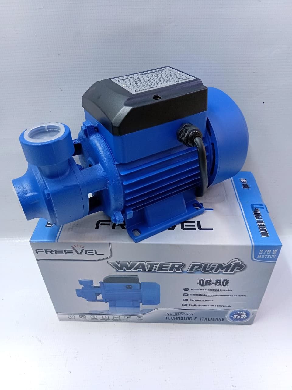 9618843c-9742-479b-9588-607ee660bba9 Freevel QB-60 0.5 HP (370W) peripheral booster pump - Image 1