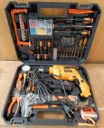 Dera brand 750W impact drill kit with 115 pieces